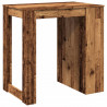 Stolik barowy, stare drewno, 102x70x103,5 cm