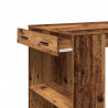 Stolik barowy, stare drewno, 102x70x103,5 cm