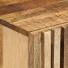 Szafki, 3 szt., 60x34x75 cm, lite surowe drewno mango