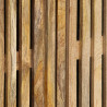 Szafki, 3 szt., 60x34x75 cm, lite surowe drewno mango