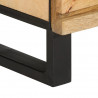 Szafki, 3 szt., 60x34x75 cm, lite surowe drewno mango