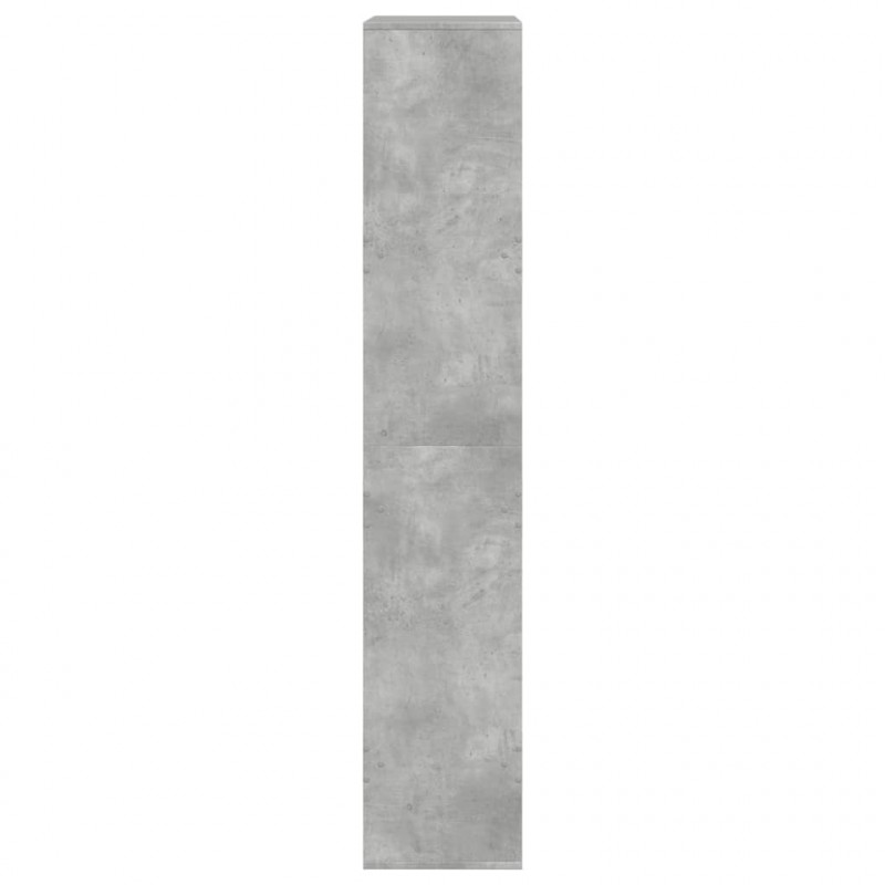 Regał/przegroda, szarość betonu, 100x33x175 cm