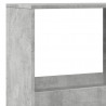 Regał/przegroda, szarość betonu, 100x33x175 cm