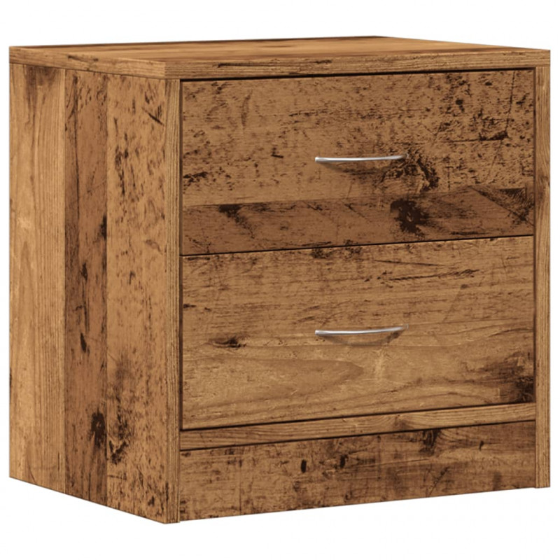 Szafka nocna, stare drewno, 40x30x40cm, materiał drewnopochodny