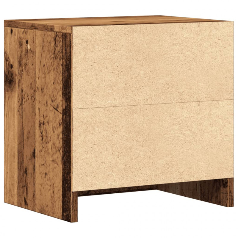Szafka nocna, stare drewno, 40x30x40cm, materiał drewnopochodny