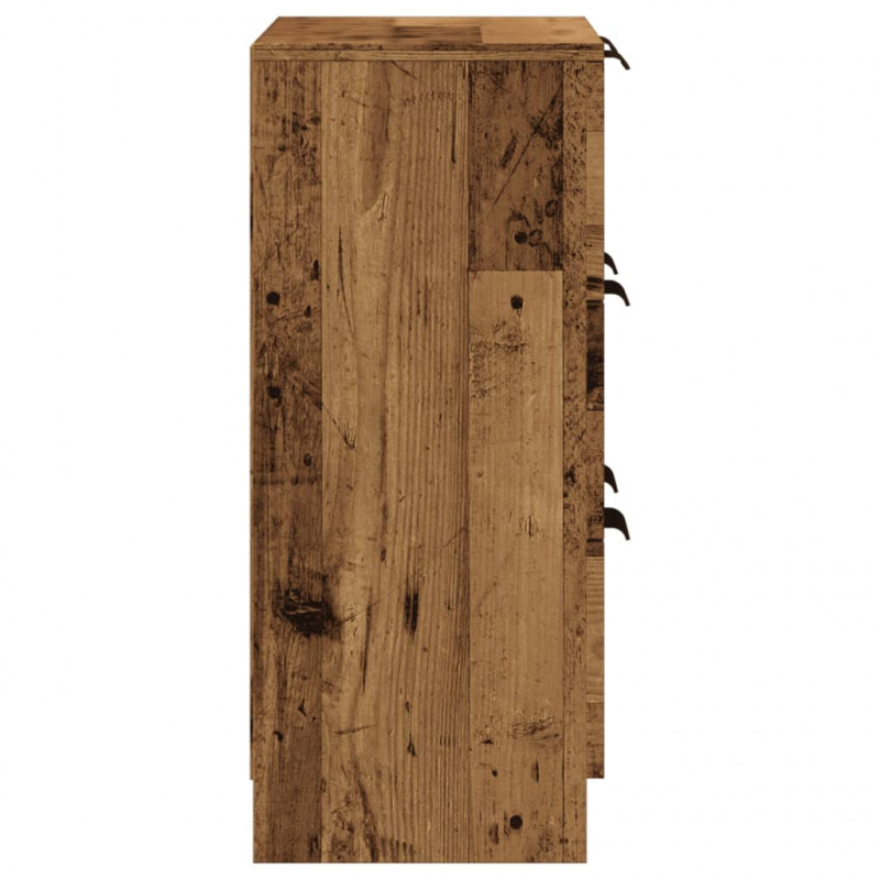 Szafka, stare drewno, 60x30x70 cm, materiał drewnopochodny