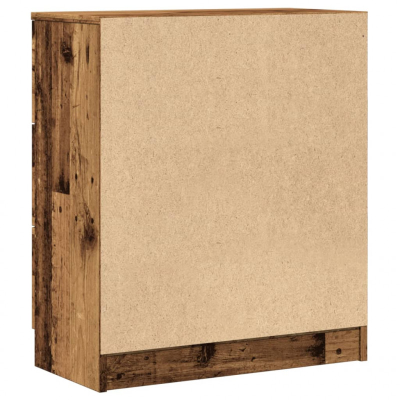 Szafka, stare drewno, 60x30x70 cm, materiał drewnopochodny
