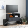 Szafka pod telewizor, antracytowa, 68x39x60,5 cm, stalowa
