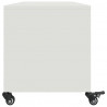 Szafka RTV, biała, 100,5x39x43,5 cm, stal