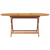 7-cz. zestaw mebli ogrodowych, beżowy, polipropylen i drewno