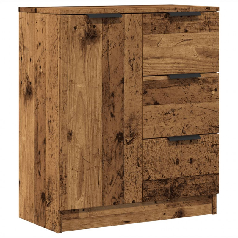 Szafka, stare drewno, 60x30x70 cm, materiał drewnopochodny