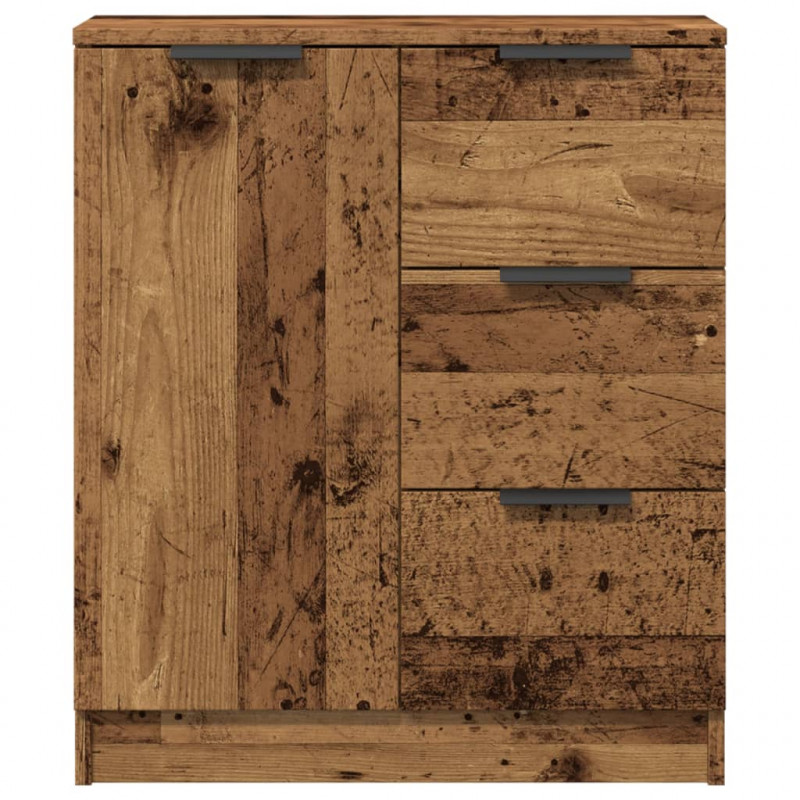 Szafka, stare drewno, 60x30x70 cm, materiał drewnopochodny