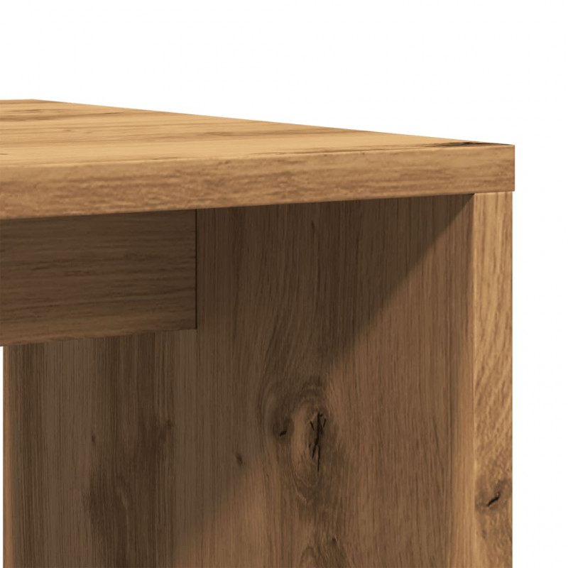 Stolik kawowy, dąb artisan, 100x48x40 cm