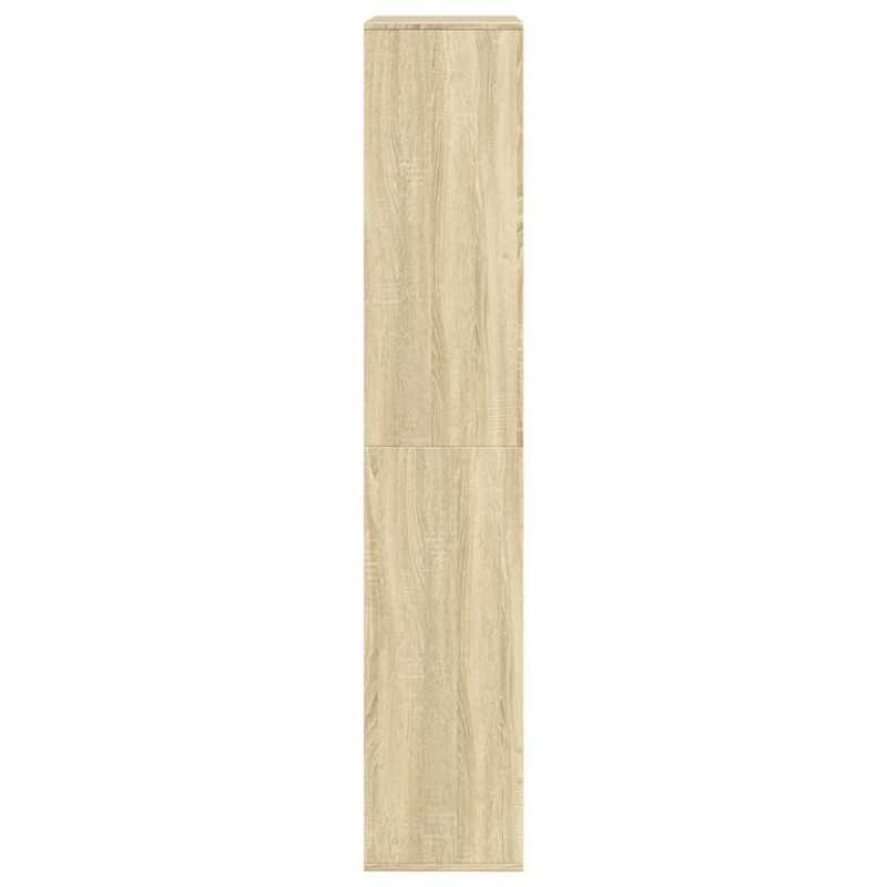 Regał, dąb sonoma, 100x33x175 cm, materiał drewnopochodny