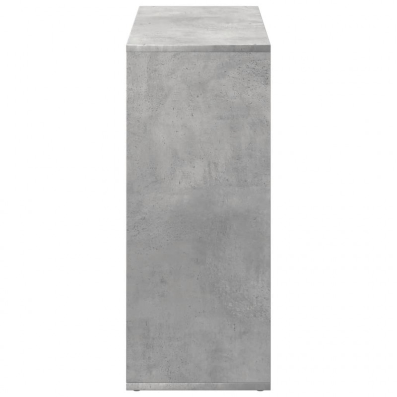 Regał przegroda, szarość betonu, 69,5x29x69,5 cm