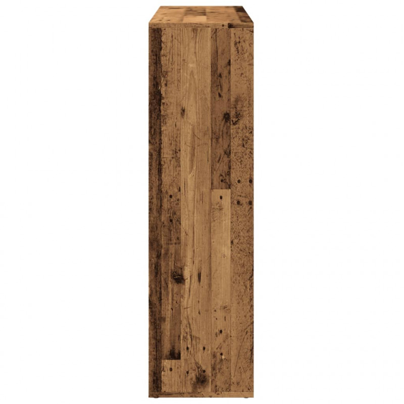 Regał przegroda, stare drewno, 102x29x103,5 cm