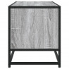Szafka pod telewizor, szary dąb sonoma, 80x34,5x40 cm
