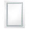 Szafka łazienkowa z lustrem i LED, 50 x 13 x 70 cm