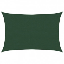 Żagiel przeciwsłoneczny, 160 g/m², ciemnozielony, 4x5 m, HDPE