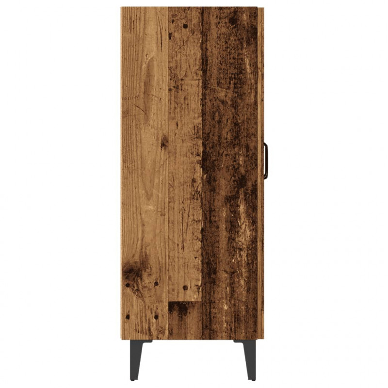 Szafka, stare drewno, 70x34x90 cm, materiał drewnopochodny