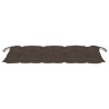 Ławka ogrodowa z poduszką, 120 cm, lite drewno akacjowe