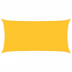 Żagiel przeciwsłoneczny, 160 g/m², żółty, 2,5x5 m, HDPE