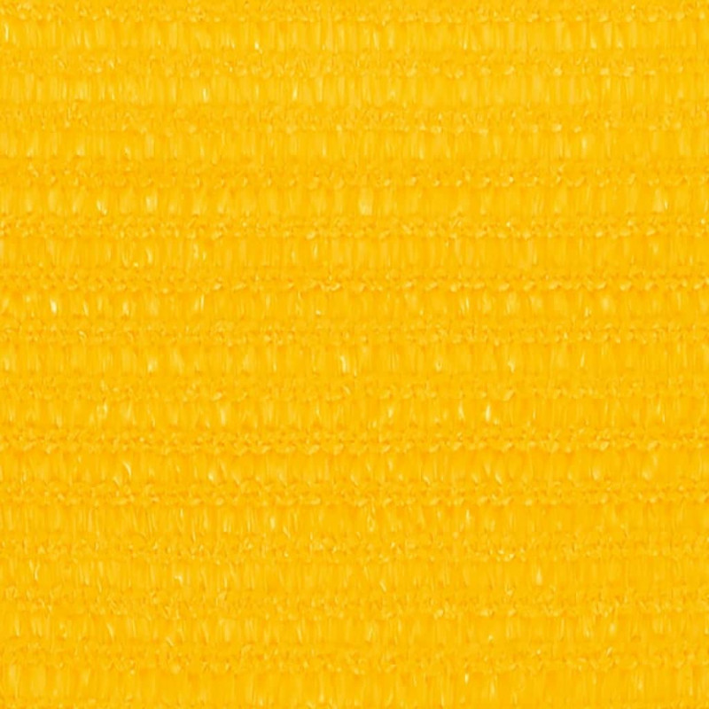 Żagiel przeciwsłoneczny, 160 g/m², żółty, 2,5x5 m, HDPE
