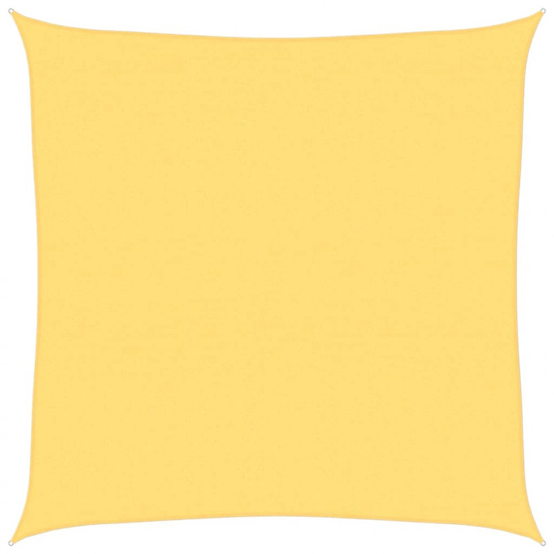 Żagiel przeciwsłoneczny, 160 g/m², beżowy, 4x4 m, HDPE