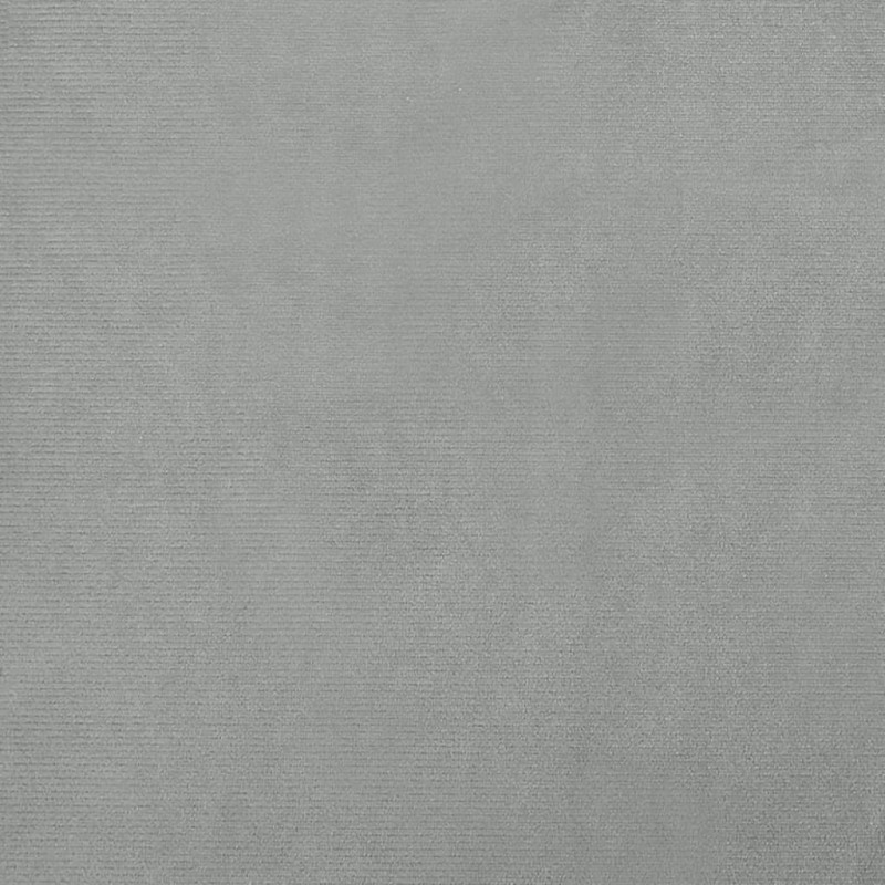 Sofa dla dzieci, jasnoszara, 70x45x30 cm, aksamit