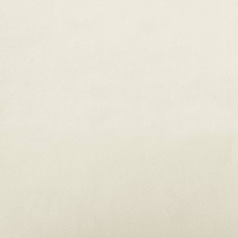 Sofa dla dzieci, kremowa, 80x45x30 cm, aksamit