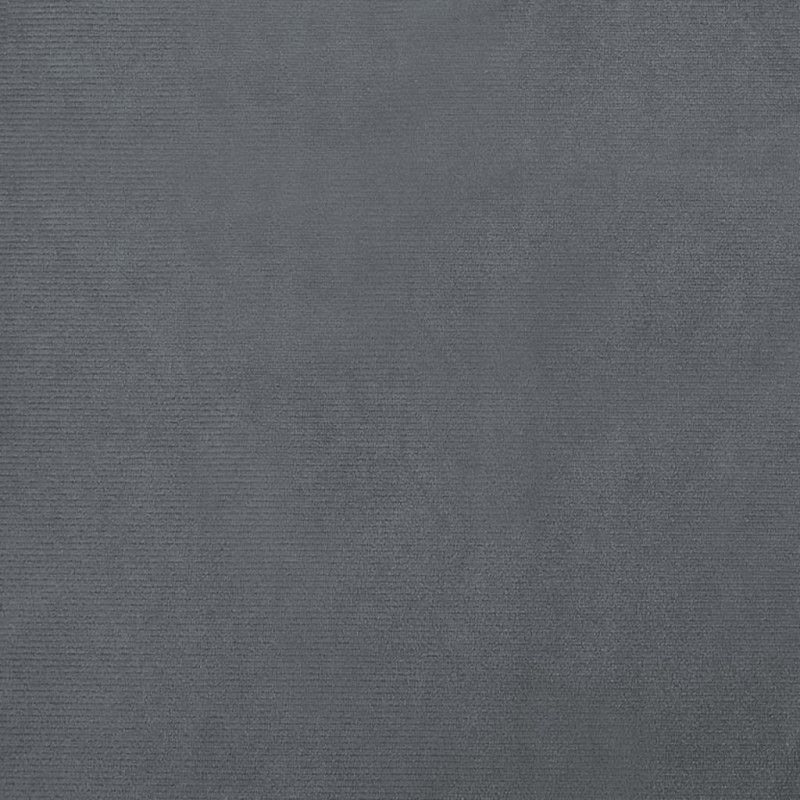 Sofa dla dzieci, ciemnoszara, 70x40x24 cm, aksamit