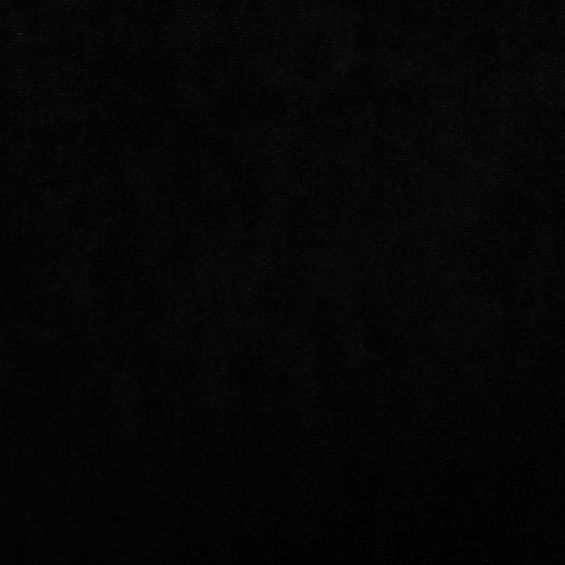 Sofa dla dzieci, czarna, 70x40x24 cm, aksamit