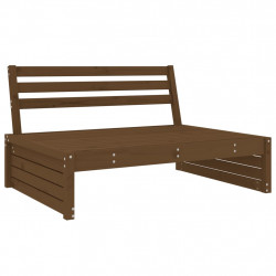 2-cz. zestaw mebli ogrodowych, miodowy brąz, drewno sosnowe