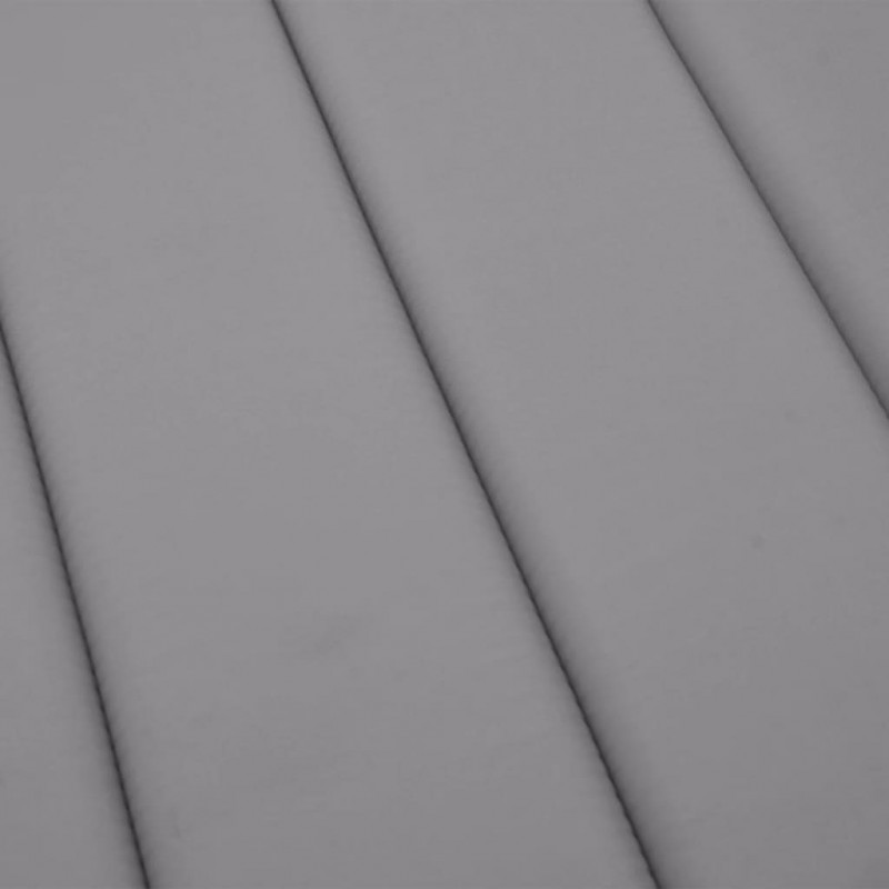 Poduszka na leżak, szara, 180x60x3 cm, tkanina Oxford