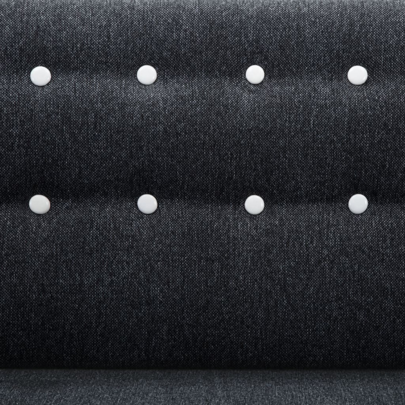 Sofa z kształcie litery L, materiałowa, 171,5 x 138 x 81,5 cm