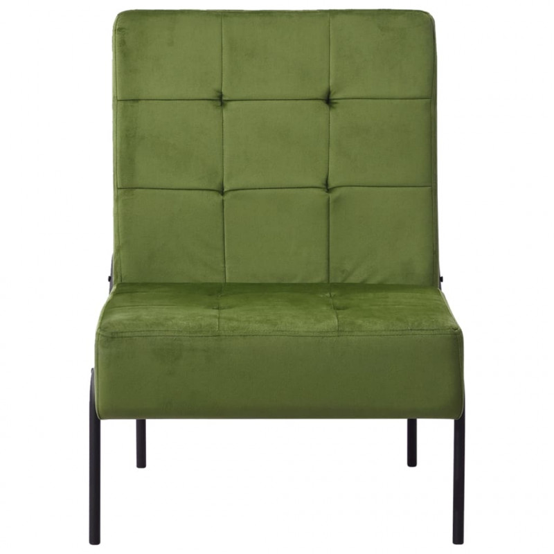 Fotel, 65x79x87 cm, jasnozielony, obity aksamitem