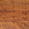 Stolik konsolowy, 120x32x80 cm, surowe drewno mango