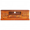 Szafka pod telewizor, lite drewno sheesham, 120x30x40 cm
