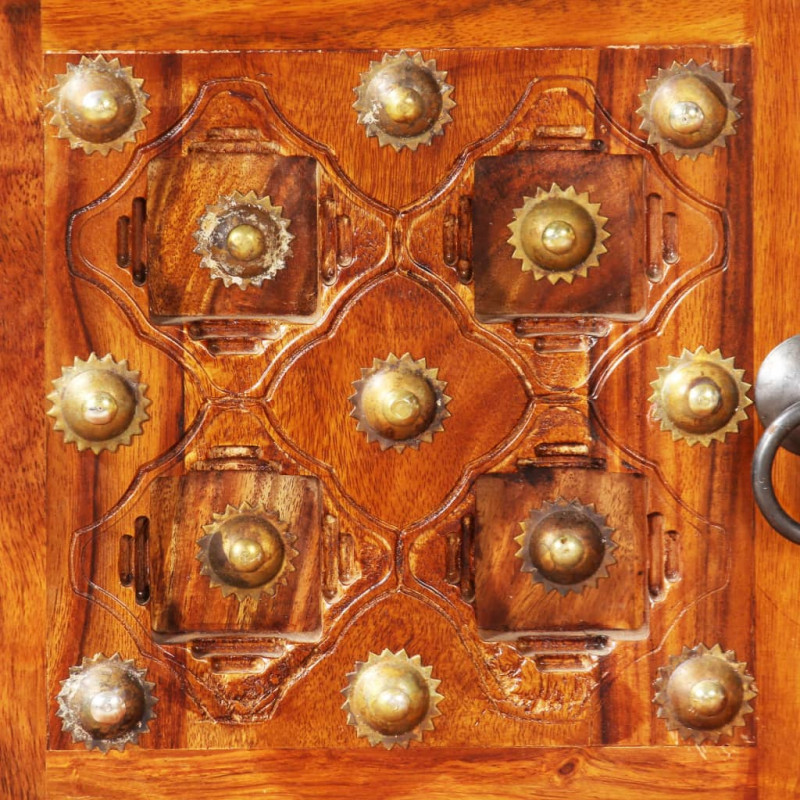 Szafka pod telewizor, lite drewno sheesham, 120x30x40 cm