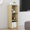 Szafka pod TV, dąb sonoma 107x35x37 cm, materiał drewnopochodny
