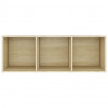 Szafka pod TV, dąb sonoma 107x35x37 cm, materiał drewnopochodny