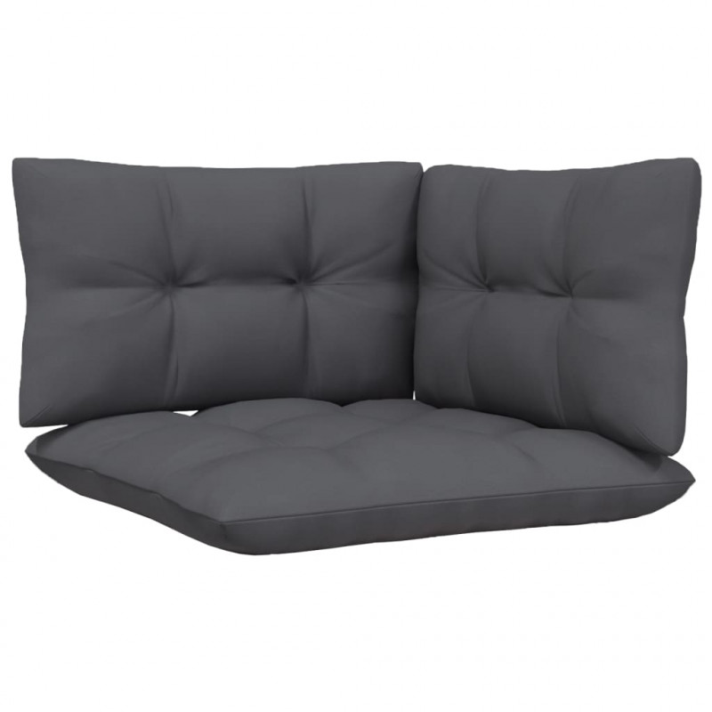 2-osobowa sofa ogrodowa z poduszkami, białe drewno sosnowe