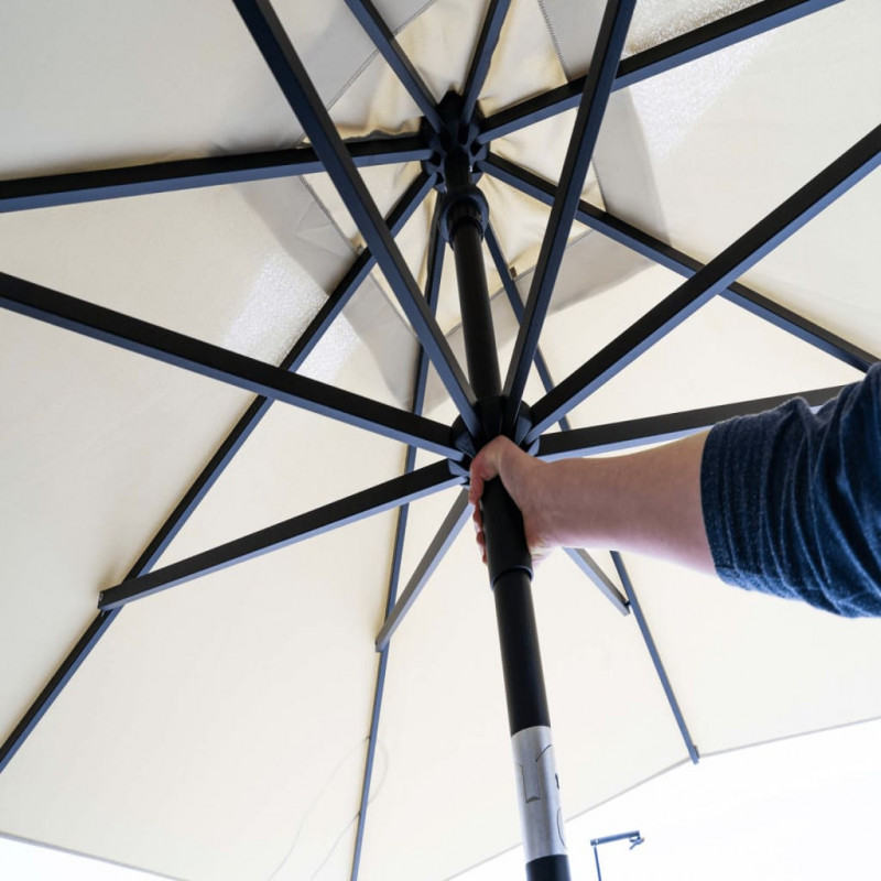 Madison Parasol ogrodowy Elba, 300 cm, zielony