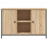 Szafka pod TV, dąb sonoma, 100x35x65 cm materiał drewnopochodny