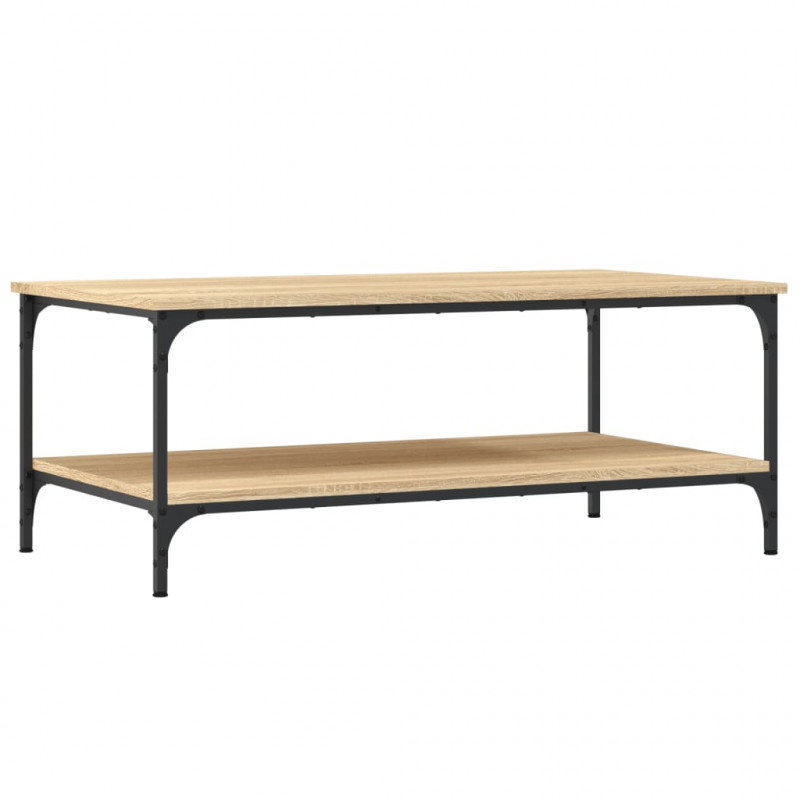 Stolik kawowy, dąb sonoma, 100x55x40, materiał drewnopochodny