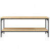 Stolik kawowy, dąb sonoma, 100x55x40, materiał drewnopochodny