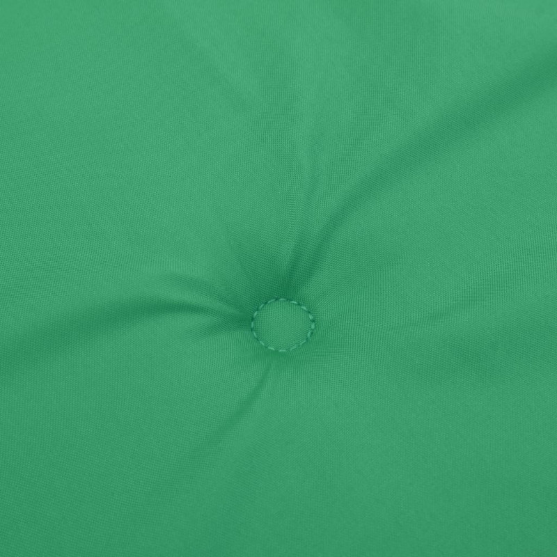 Poduszki na krzesła ogrodowe, 4 szt., zielone, 40x40x3 cm