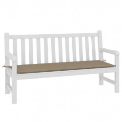 Poduszka na ławkę ogrodową, taupe, 150x50x3 cm, tkanina