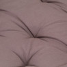 Poduszka na podłogę lub palety, bawełna, 120x40x7 cm, taupe