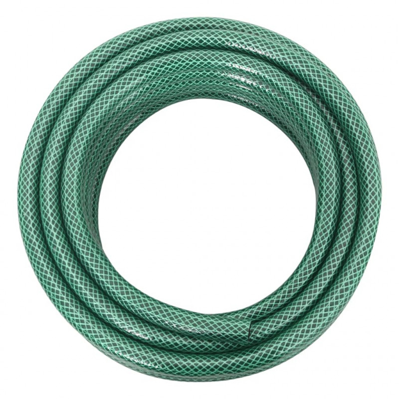 Wąż ogrodowy z zestawem złączek, zielony, 0,5", 20 m, PVC